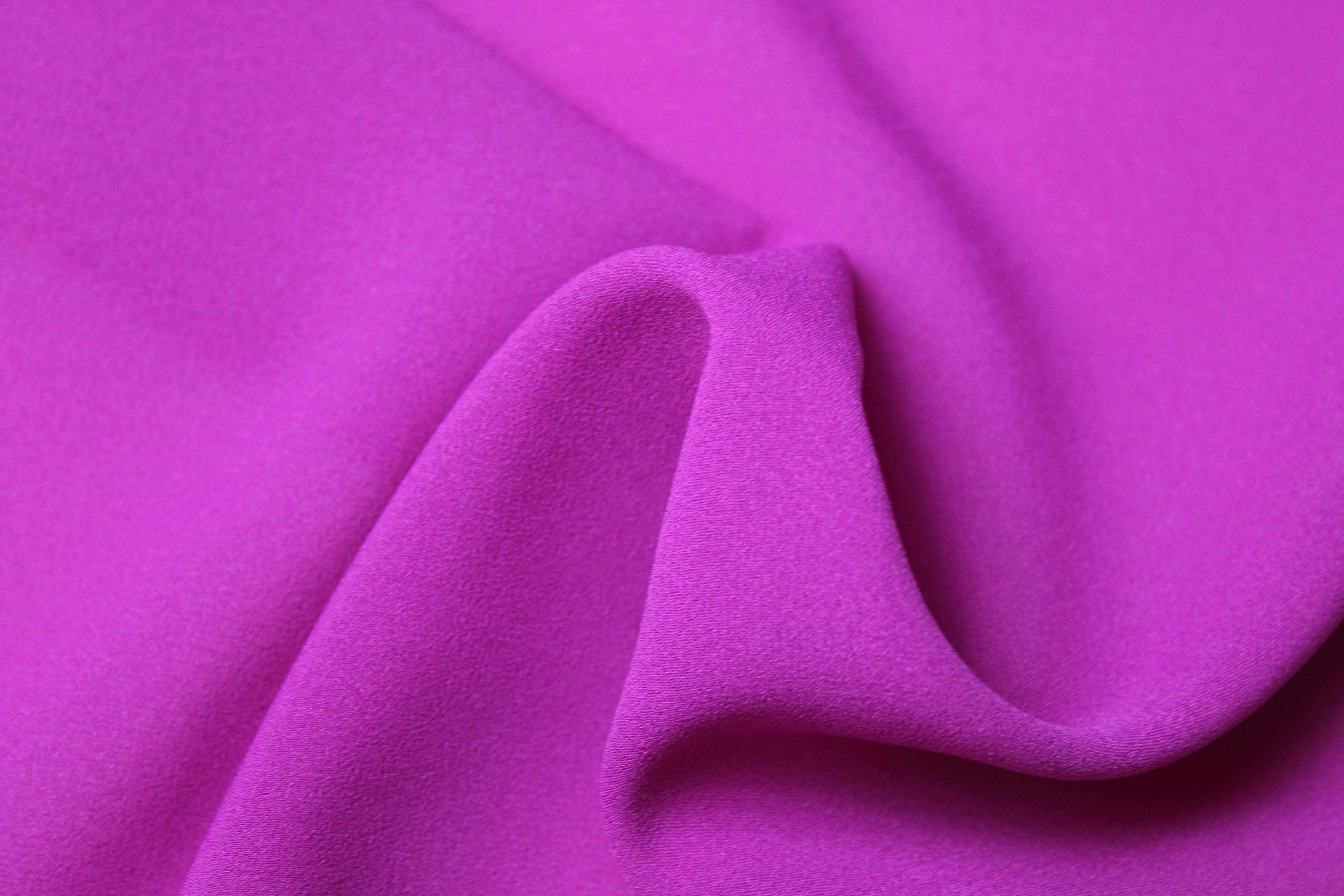 POLY GEORGETTE - FUCHSIA 117